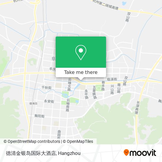 德清金银岛国际大酒店 map