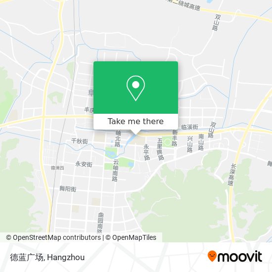 德蓝广场 map