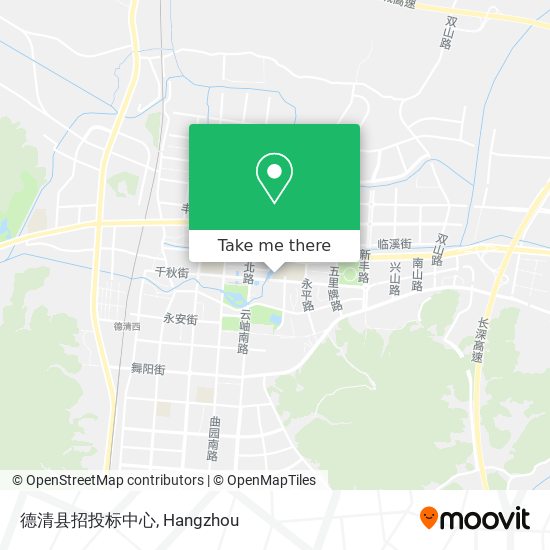 德清县招投标中心 map