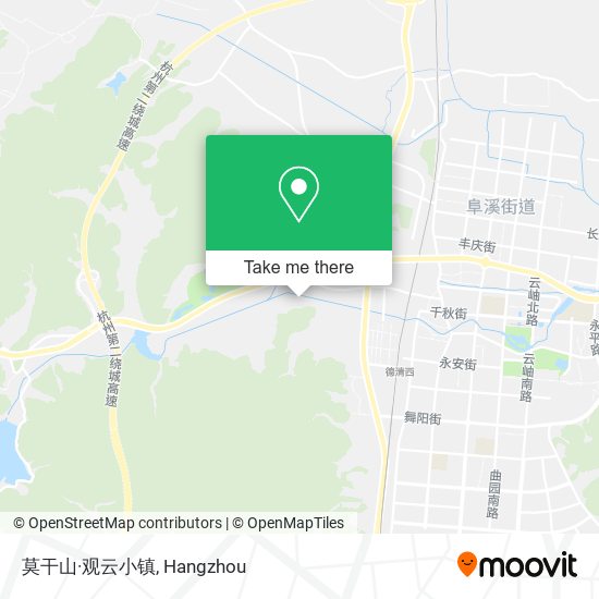 莫干山·观云小镇 map