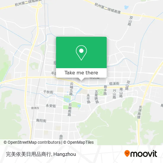 完美依美日用品商行 map