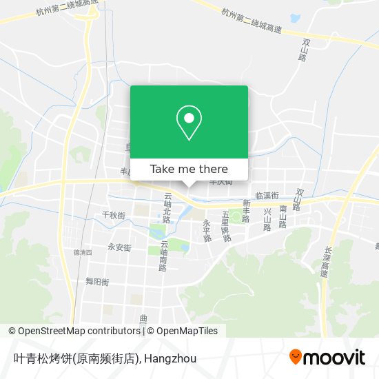 叶青松烤饼(原南频街店) map