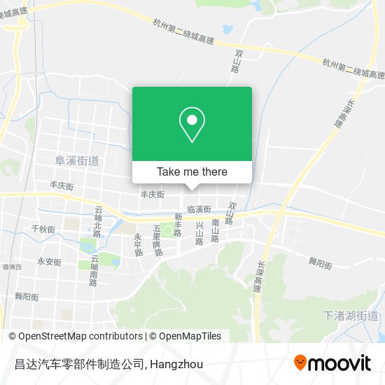 昌达汽车零部件制造公司 map