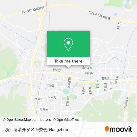 浙江德清开发区管委会 map