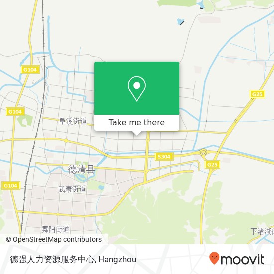 德强人力资源服务中心 map