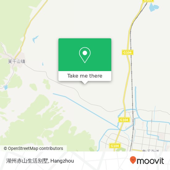 湖州赤山生活别墅 map