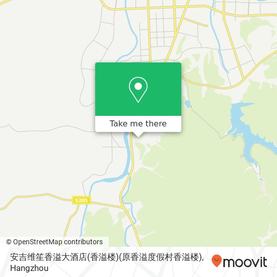安吉维笙香溢大酒店(香溢楼)(原香溢度假村香溢楼) map