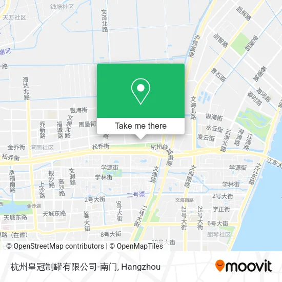 杭州皇冠制罐有限公司-南门 map