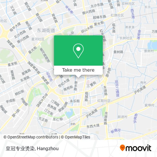 皇冠专业烫染 map