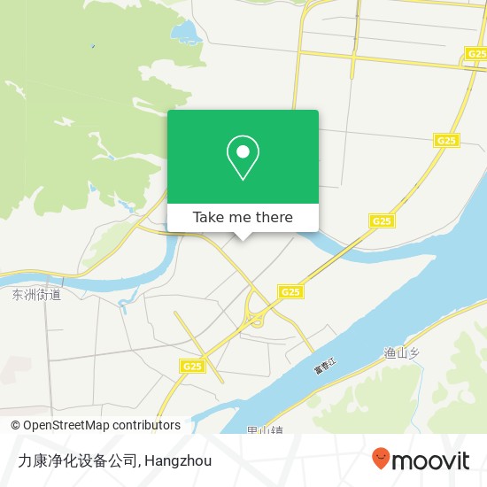 力康净化设备公司 map