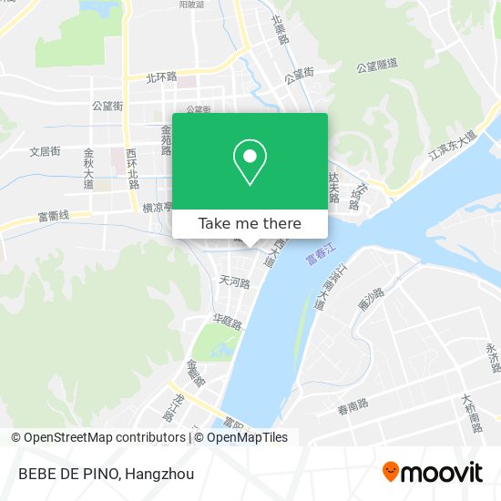 BEBE DE PINO map
