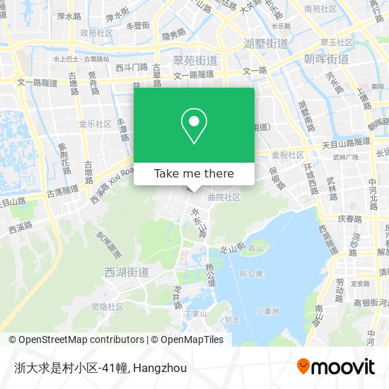 浙大求是村小区-41幢 map