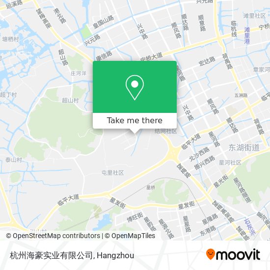 杭州海豪实业有限公司 map