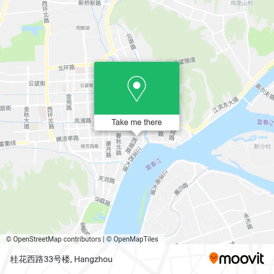 桂花西路33号楼 map