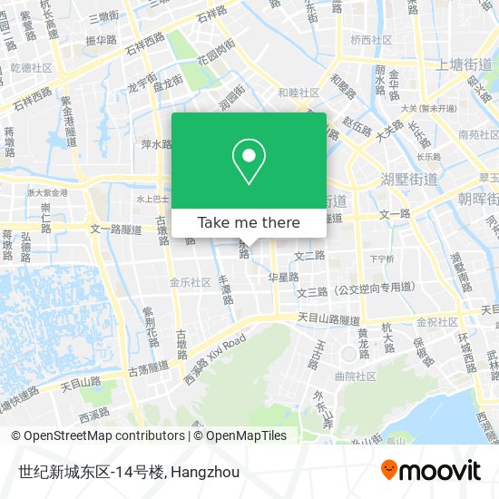 世纪新城东区-14号楼 map