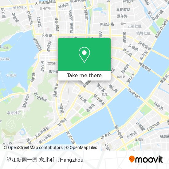 望江新园一园-东北4门 map