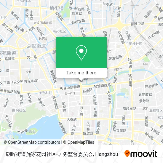 朝晖街道施家花园社区-居务监督委员会 map