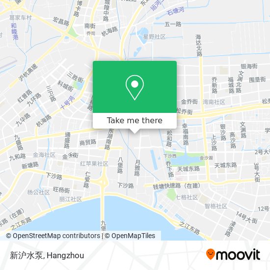 新沪水泵 map
