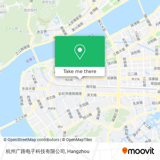 杭州广路电子科技有限公司 map