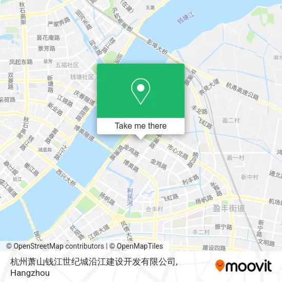 杭州萧山钱江世纪城沿江建设开发有限公司 map