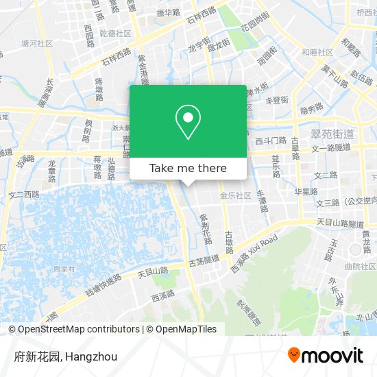 府新花园 map