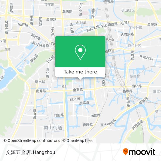 文源五金店 map