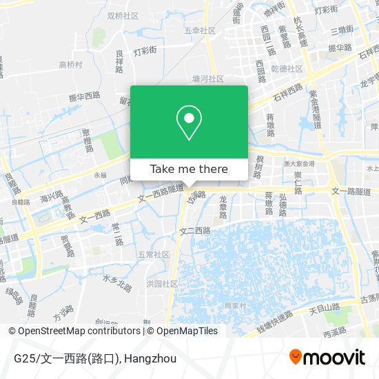 G25/文一西路(路口) map