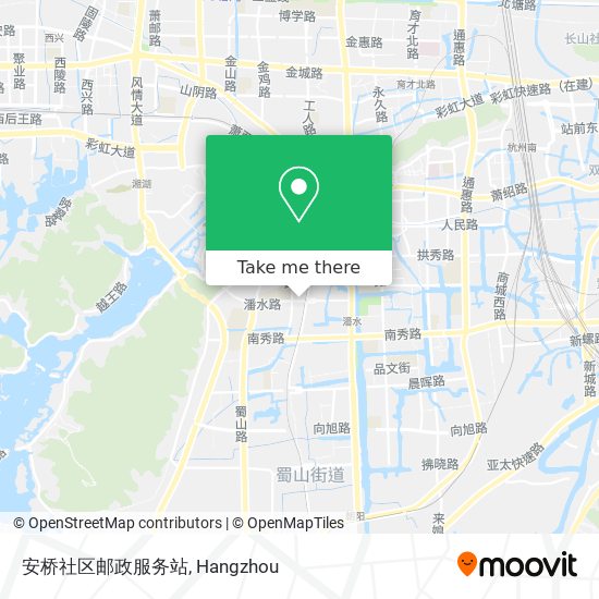 安桥社区邮政服务站 map