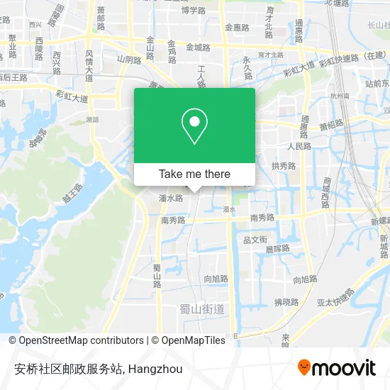 安桥社区邮政服务站 map