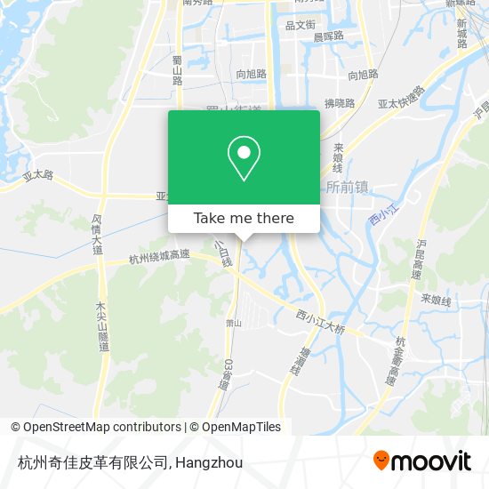 杭州奇佳皮革有限公司 map