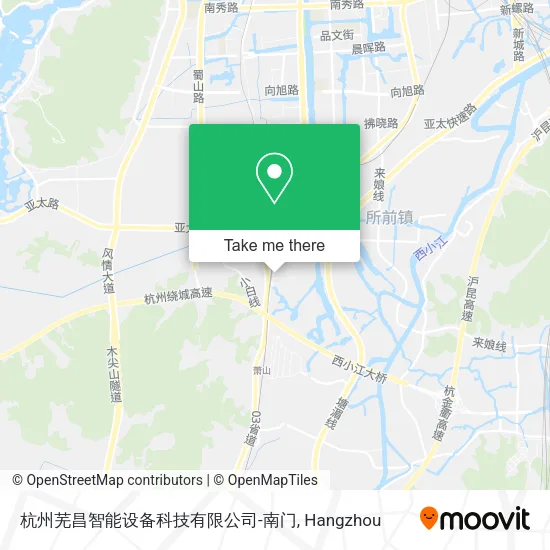 杭州芜昌智能设备科技有限公司-南门 map