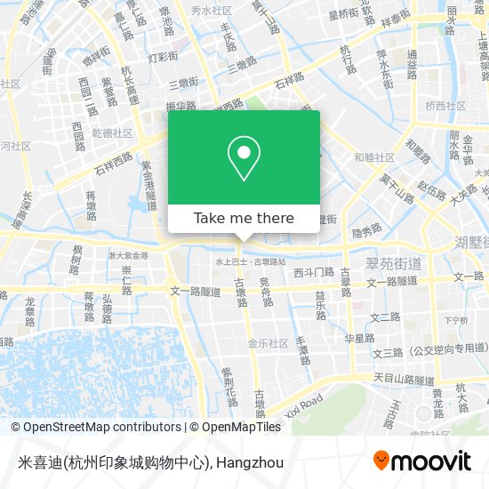 米喜迪(杭州印象城购物中心) map