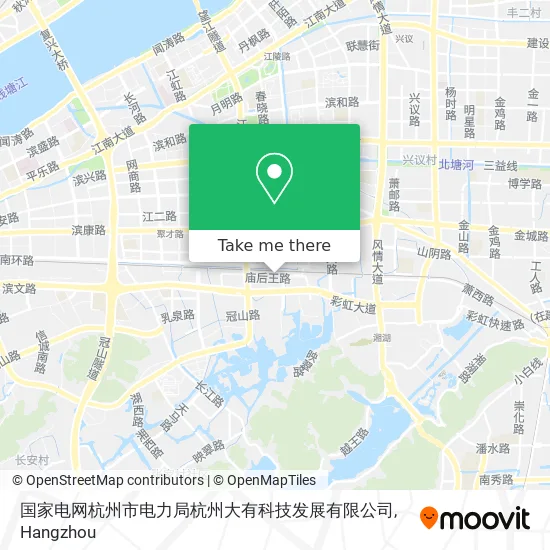 国家电网杭州市电力局杭州大有科技发展有限公司 map