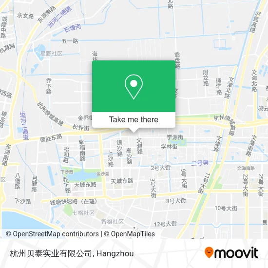 杭州贝泰实业有限公司 map