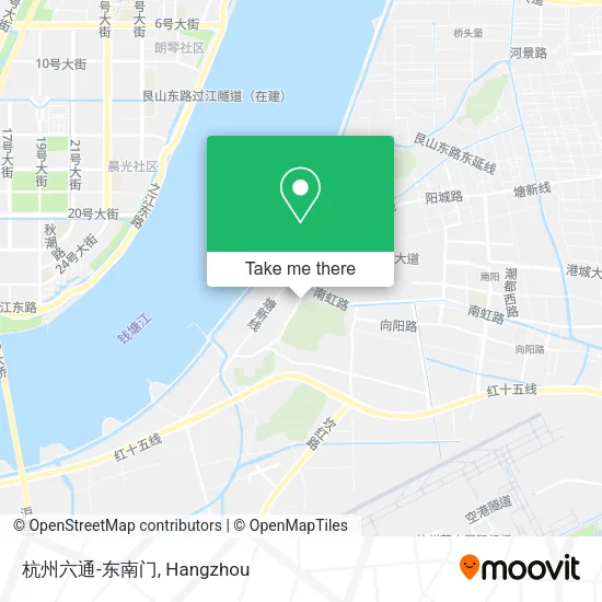 杭州六通-东南门 map