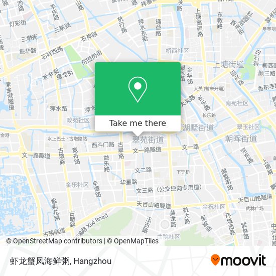 虾龙蟹凤海鲜粥 map