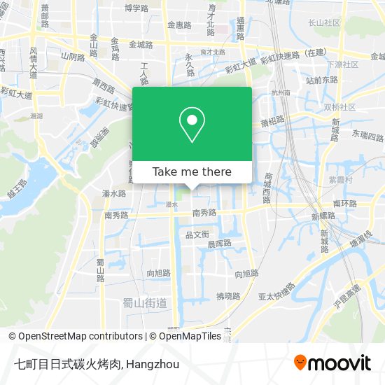 七町目日式碳火烤肉 map