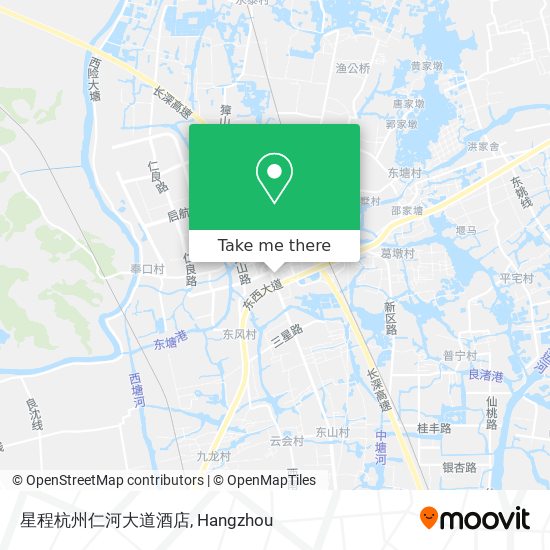 星程杭州仁河大道酒店 map