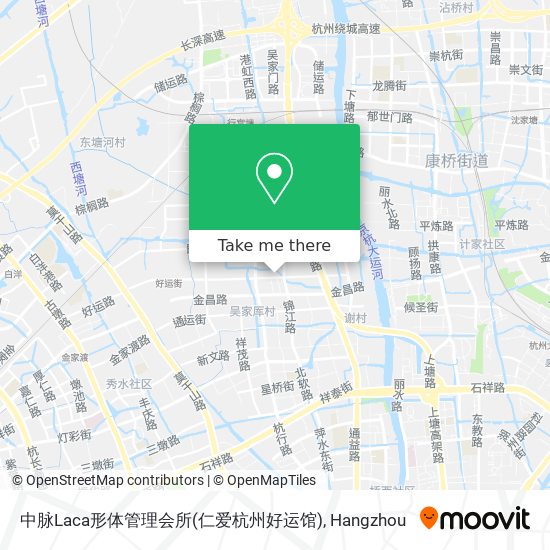 中脉Laca形体管理会所(仁爱杭州好运馆) map
