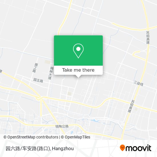 园六路/车安路(路口) map