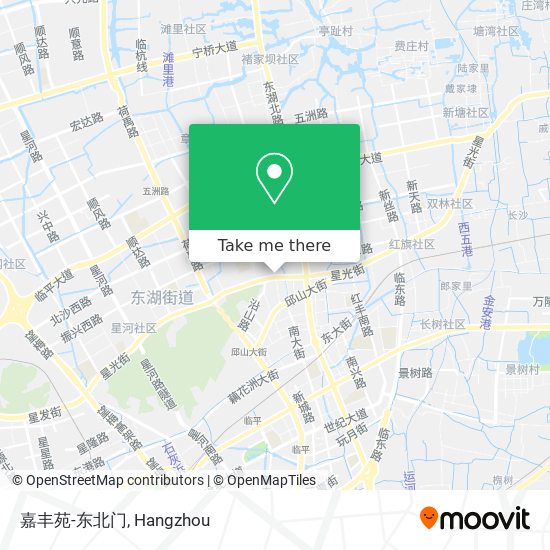 嘉丰苑-东北门 map