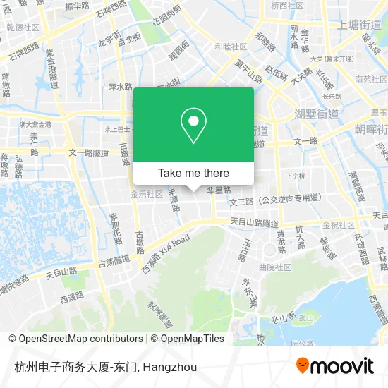 杭州电子商务大厦-东门 map