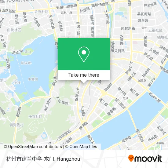 杭州市建兰中学-东门 map