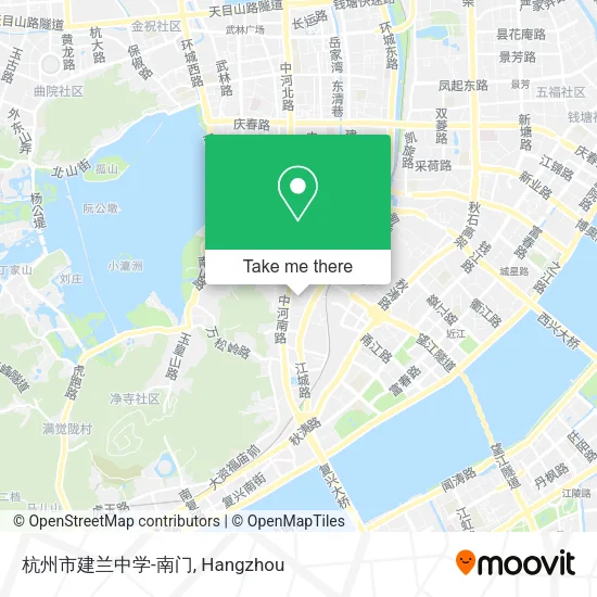 杭州市建兰中学-南门 map