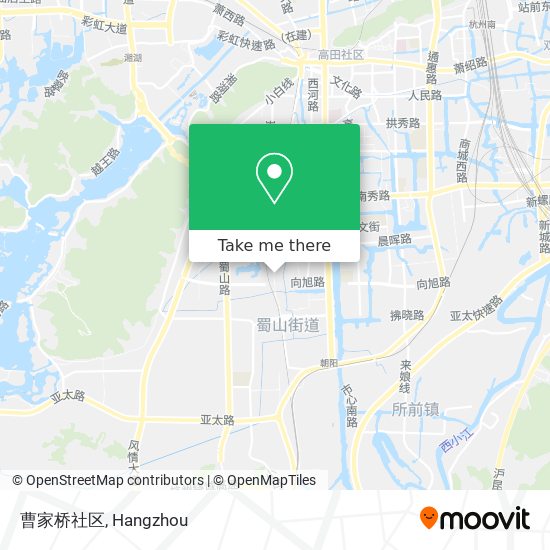 曹家桥社区 map