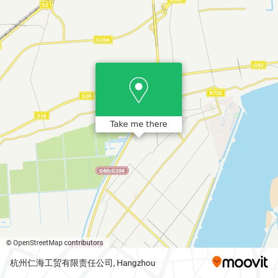 杭州仁海工贸有限责任公司 map