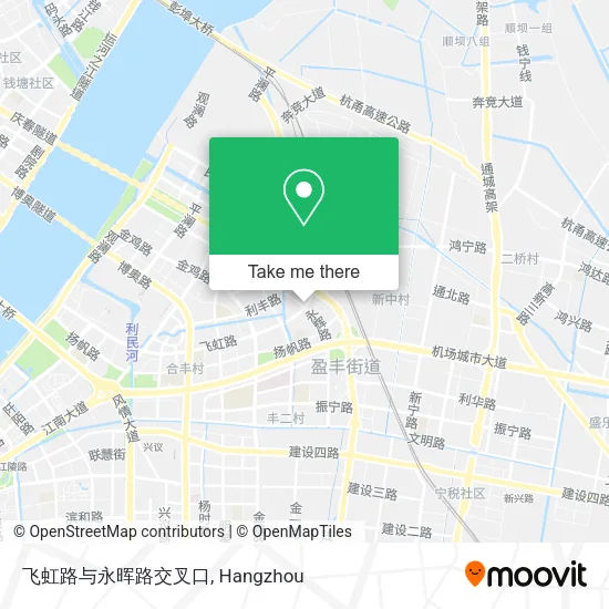 飞虹路与永晖路交叉口 map
