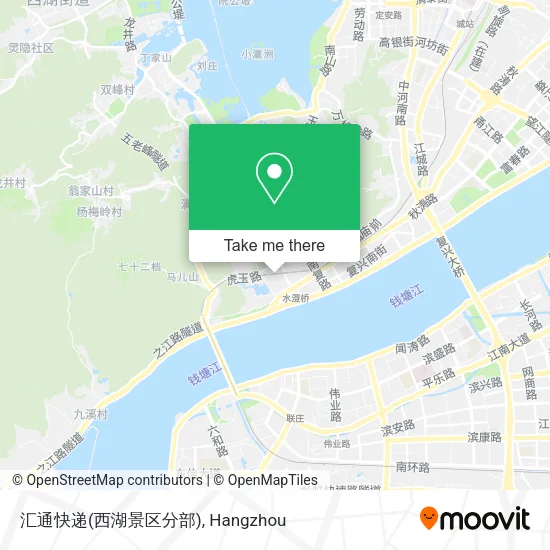 汇通快递(西湖景区分部) map