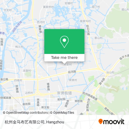 杭州金马布艺有限公司 map