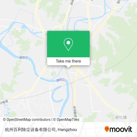 杭州百利除尘设备有限公司 map